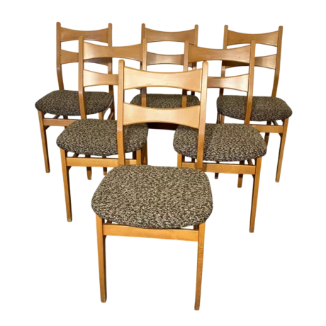 Chaises scandinave tissus