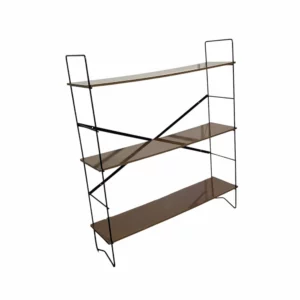 étagère métal+formica