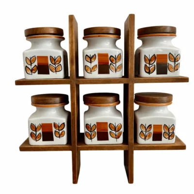 étagère+pots épice